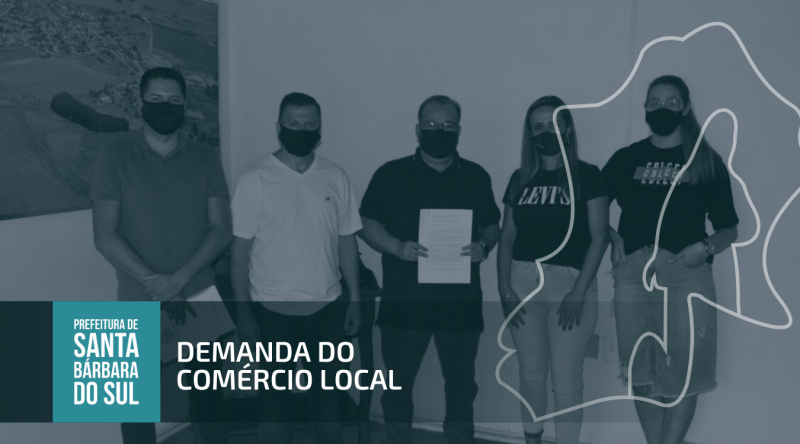 Representantes do comércio de Santa Bárbara do Sul entregaram manifesto ao Executivo